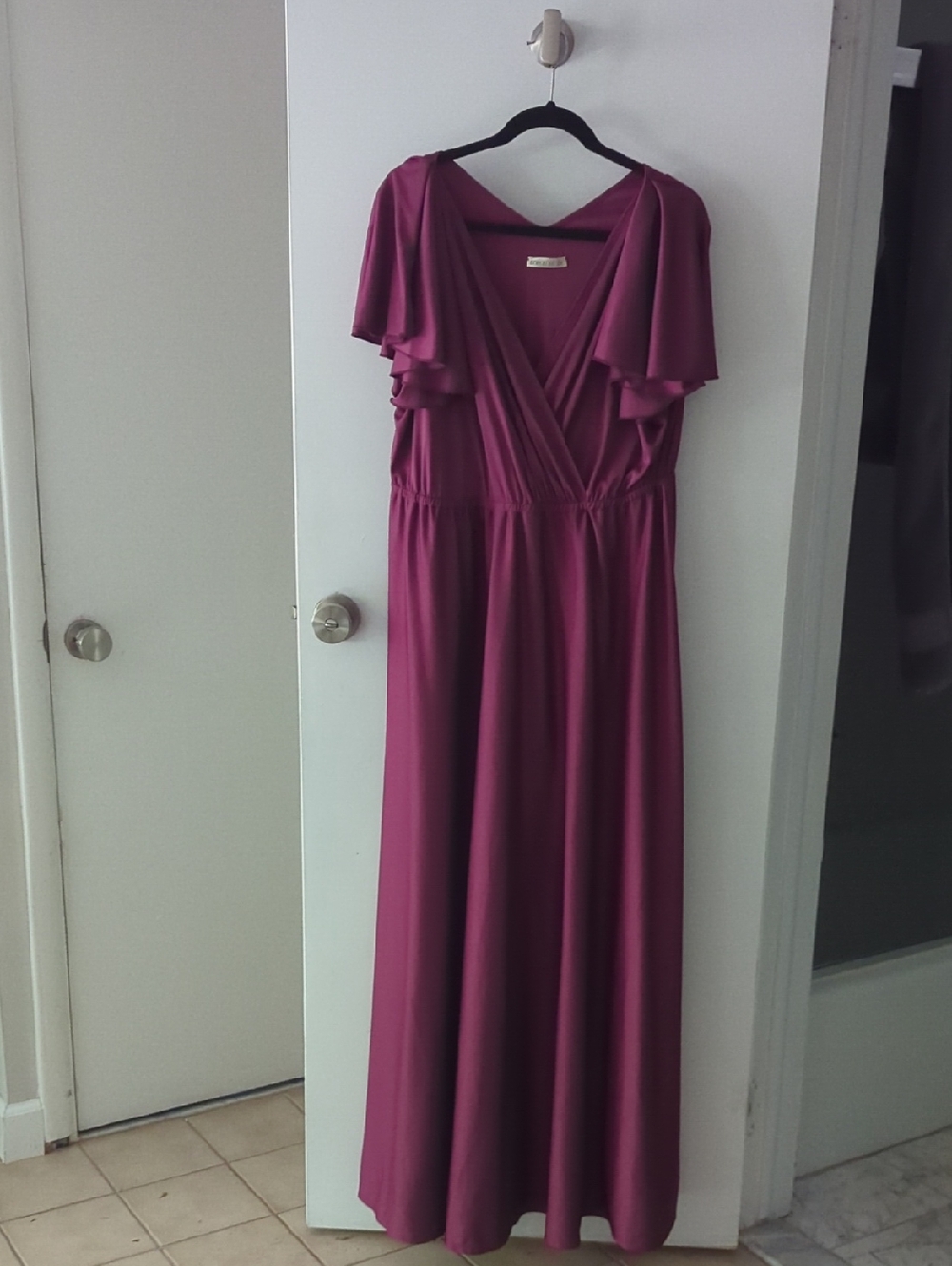 Koh Koh Floral Maxi Dress in Magenta